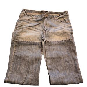 Marc Ecko Mens 36x30 light wash Blue Jeans